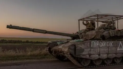 Getty Images Ukrainian tank