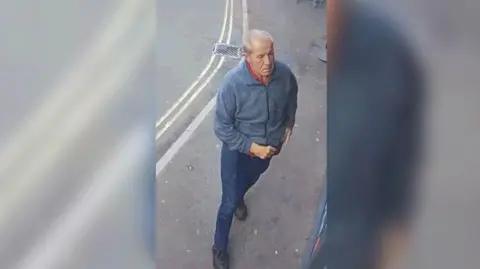 Avon and Somerset Police CCTV of Richard Scatchard in Watchet