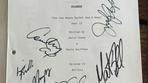 Hansons The signed script