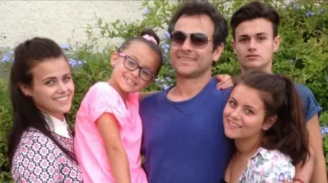 Contributed A picture of India Chipchase with her two sisters, brother and dad, Jeremy.