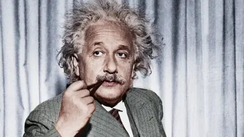 Getty Images Albert Einstein smoking a pipe