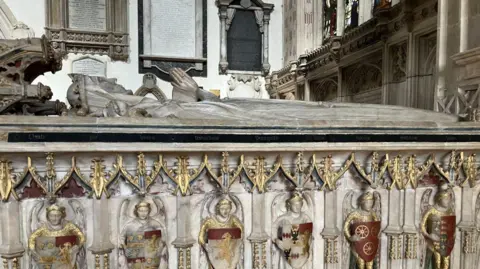 The tomb of Alice Chaucer in Ewelme Church.