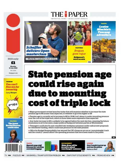  “State pension age could rise again due to mounting cost of triple lock”