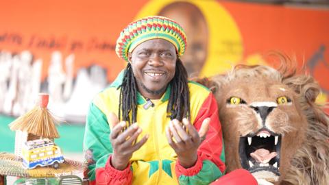 Aliou Ngom, Senegalese fan, expresses frustration