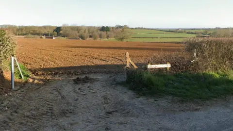 Google Open land on the outskirts of Marnhull