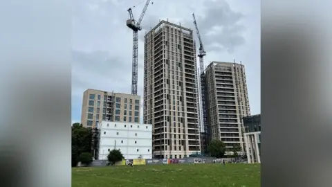 Hackney Council An outside view of another two tower blocks