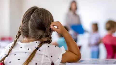 Getty Images A girl in a classroom