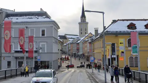 Google Street View A Google street view of a street in Villach