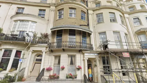 Moon Lodge, in Regency Square, Brighton