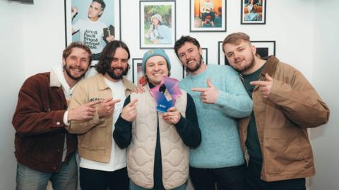 Indie band celebrates Top 40 breakthroug