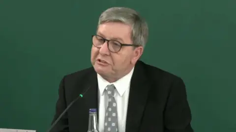 The Nottingham Inquiry Julian Hendy, a mental health homicide campaigner and investigative journalist, giving evidence at the Nottingham Inquiry in London