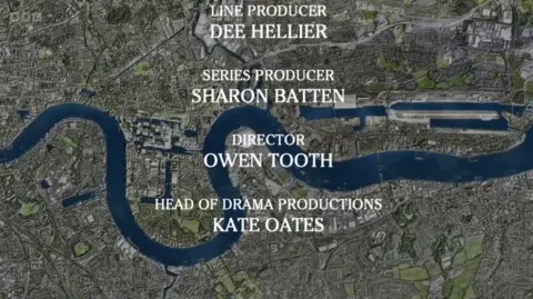 EastEnders credits shows 'Owen Tooth' under the word director