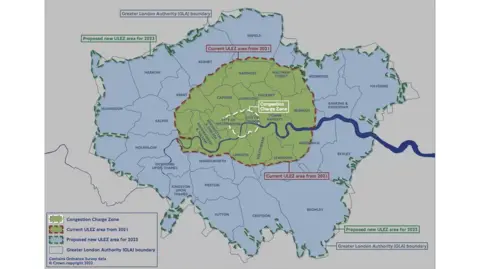 TFL Ulez expansion 