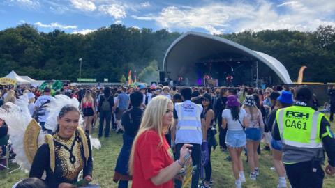 Visitors at Godiva Festival