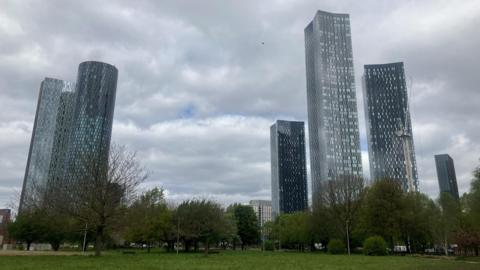 Picture of Manchester skyscrapers