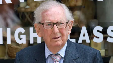 Getty Images The late Lord Sainsbury in Covent Garden, on May 22, 2019