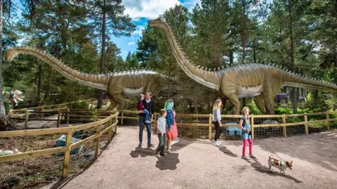 Charne Hawkes Photography Landmark's dinosaurs attraction