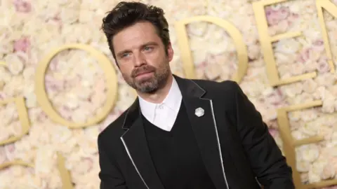 Getty Images Sebastian Stan attends the 82nd Annual Golden Globe Awards at The Beverly Hilton on January 05, 2025 in Beverly Hills, California