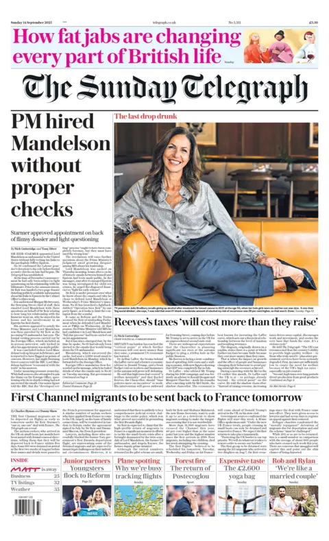  "PM hired Mandelson without proper checks". 