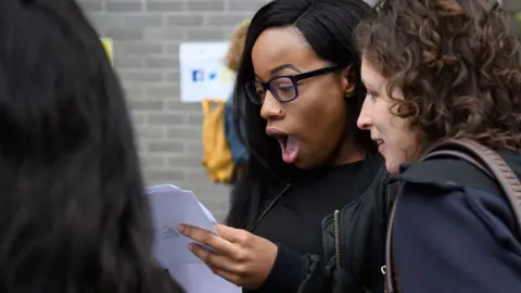 Getty Images A-level results