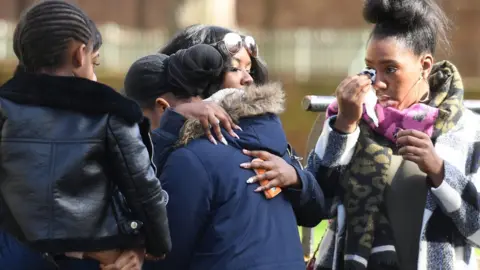 Stefan Rousseau Mourners in Link Street