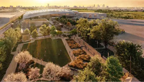 HS2 Old Oak Common artist's impression