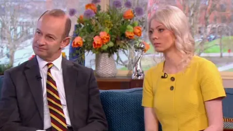 ITV THIS MORNING Henry Bolton and Jo Marney