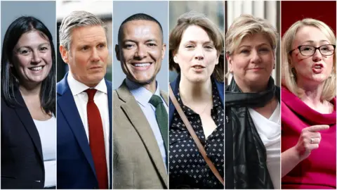 Getty Images/PA Labour leadership contenders