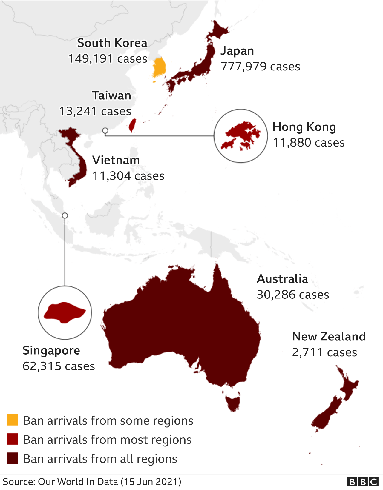 Are Asia's Covid 'winners' entering shaky new territory? - BBC News