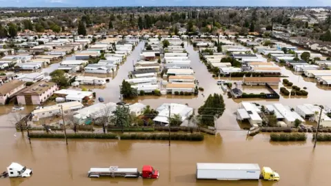 Getty Images Flooding in California