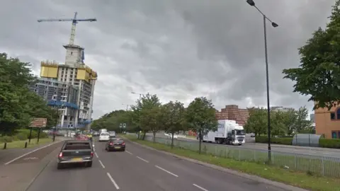 Google St Mary's Road, toward London Road