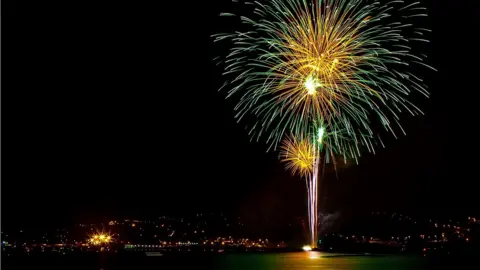 Getty Images British Firework Championships in Plymouth