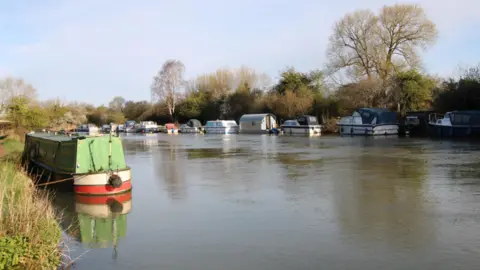 Lucie Johnson Weather Watcher Lucie Johnson snapped this picture of boats moored at Wolvercote