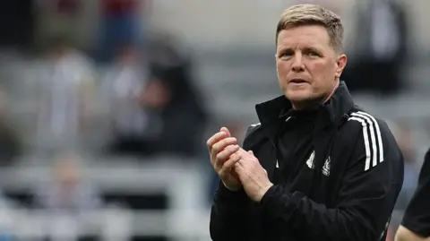 Newcastle United head coach Eddie Howe