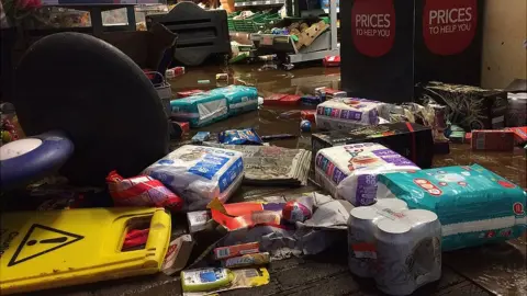 BBC Appleby Co-op flooding