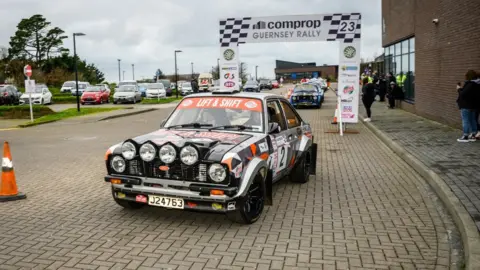 Nick Despres Rally car