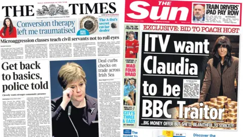 The Times and The Sun