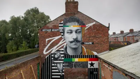 Tony Ellis Arthur Wharton mural