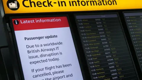 Getty Images BA sign