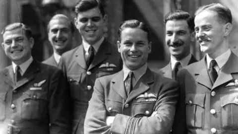 Getty Images Dambusters crew members