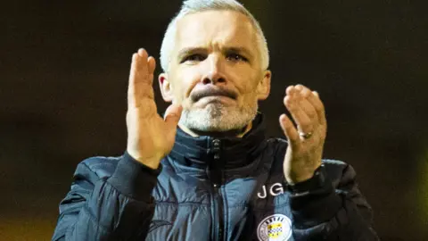 St Mirren manager Jim Goodwin