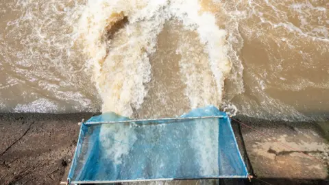 Getty Images Water release