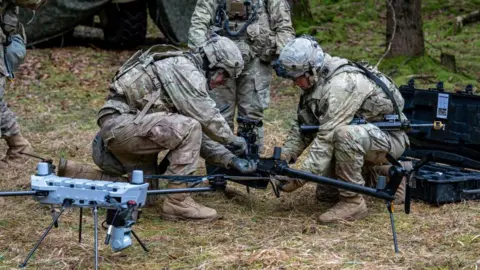 Getty Images American Soldiers Training di Jerman 