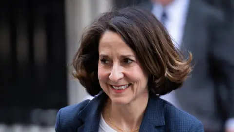 Work and Pensions Secretary Liz Kendall leaves Downing Street, London, after a Cabinet meeting. Picture date: Tuesday March 18, 2025.