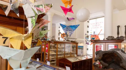 Cambridge University/PA Media Art installation