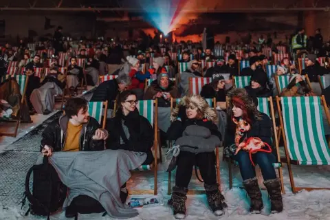 The Glasgow Film Theatre indoor ski slope