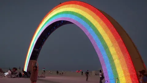 Liverpool City Council Rainbow Bridge artwork