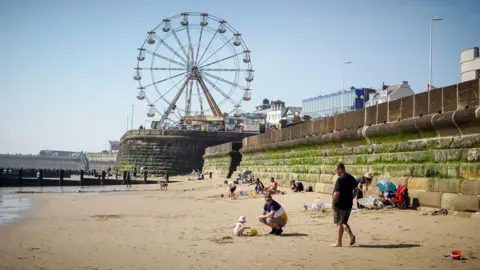 Bridlington beach