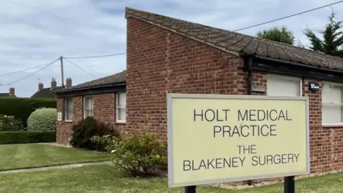 Shaun Whitmore/BBC Blakeney surgery