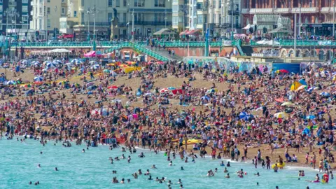 Getty Images Brighton beach 2019